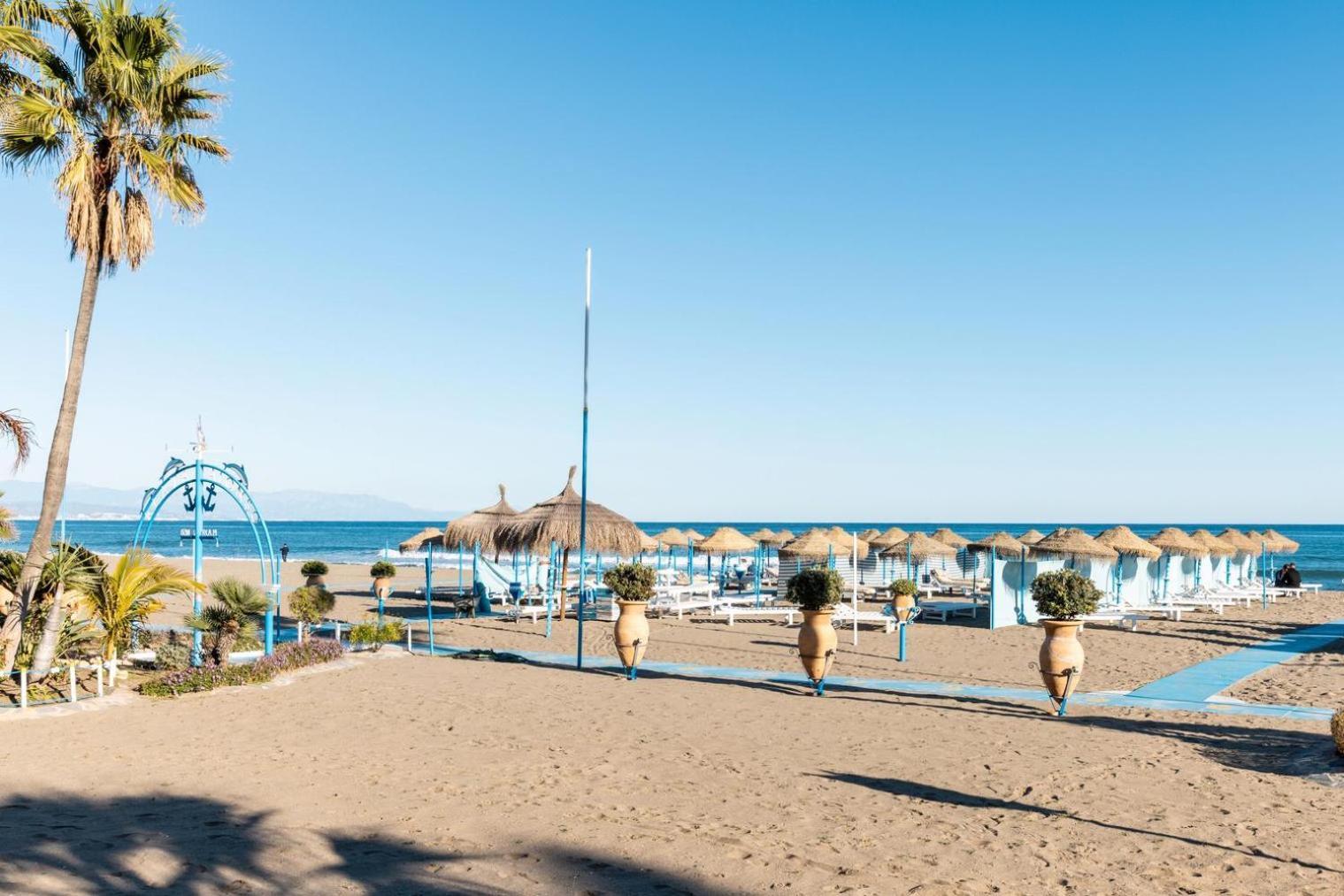 Primera Linea Del Mar - Acceso Directo Playa Carihuela Torremolinos Dış mekan fotoğraf